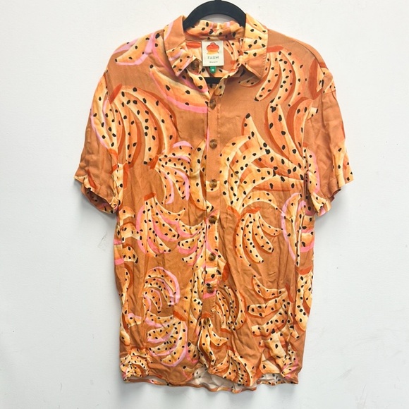 Farm Rio Raining Bananas Uni Shirt - Picture 3 of 5